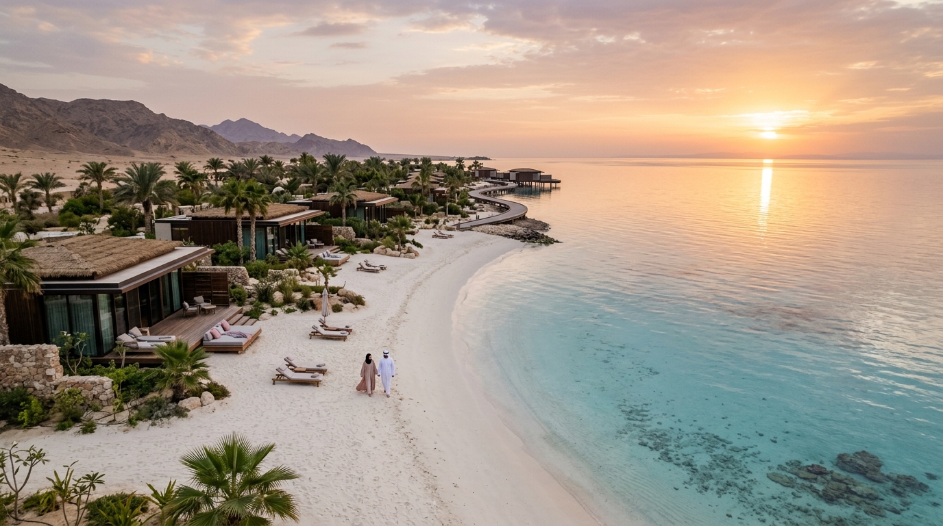 Eksotisme Wisata Bahari Halal Laut Merah (The Red Sea Project) Arab Saudi