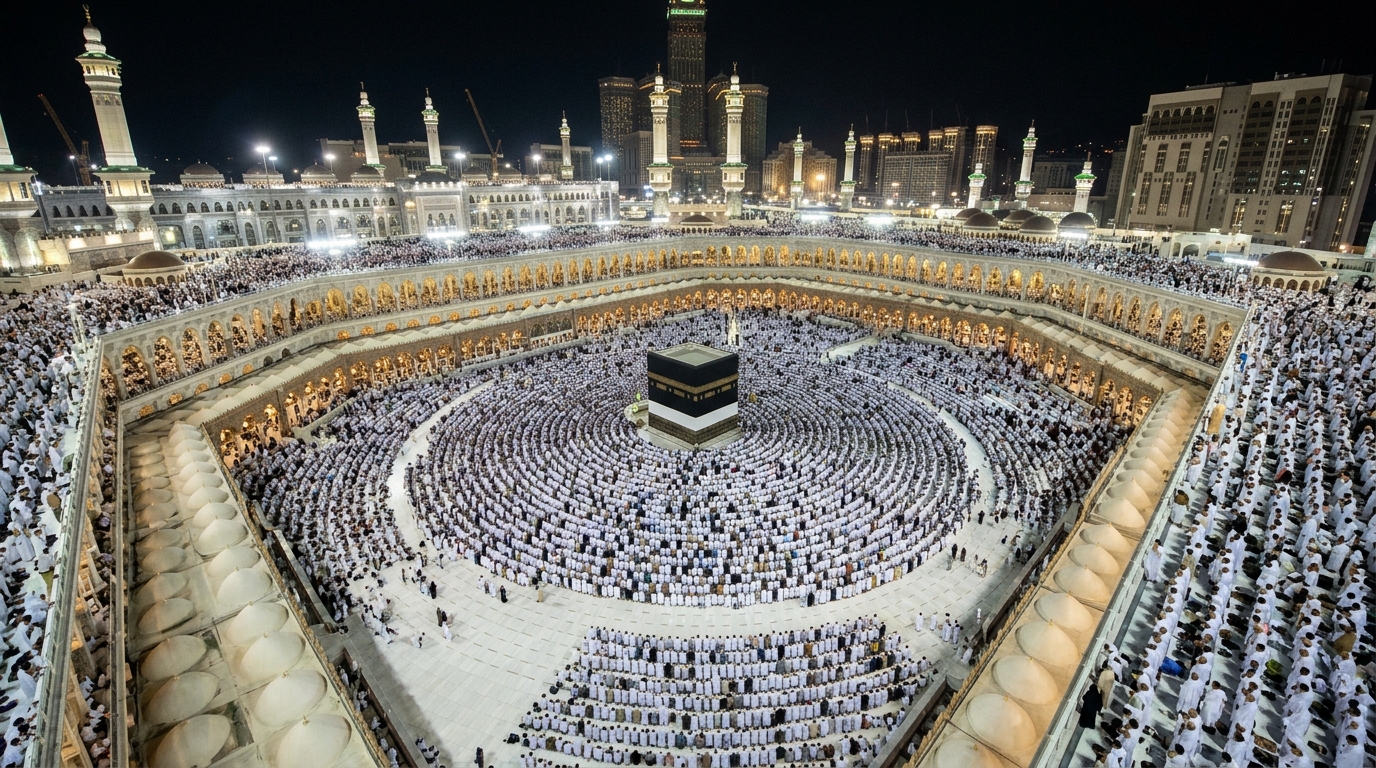Keutamaan Pahala 100.000 Kali Lipat Shalat di Masjidil Haram dan 1.000 Kali Lipat di Nabawi